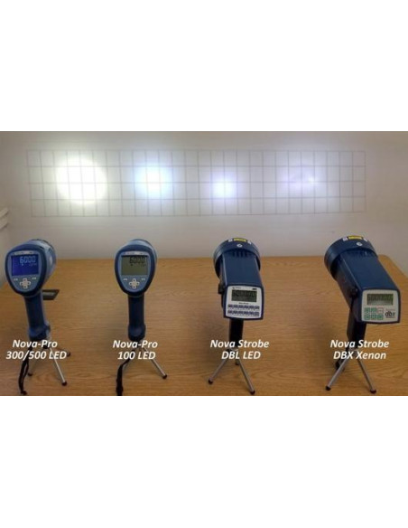 Nova-Pro 100 przenośny stroboskop i tachometr LED MONARCH