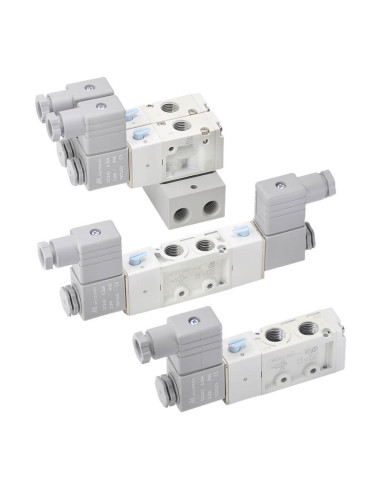 MVSC-220-4E1 elektrozawór 5/2 monostabilny Mindman 24V DC