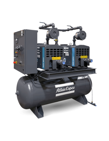 DZS VSD+ suche kłowe pompy próżniowe Atlas Copco | zmienna prędkość obrotowa